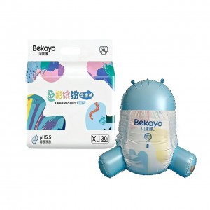 A grade disposable cloth like film baby cotton diaper biodegradable baby diaper