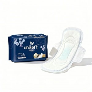 Organic waterproof high Absorbent pure Cotton soft ladies sanitary pads size