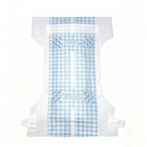 A grade disposable cloth like film baby cotton diaper biodegradable baby diaper