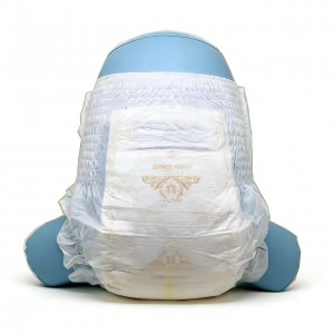 A grade disposable cloth like film baby cotton diaper biodegradable baby diaper