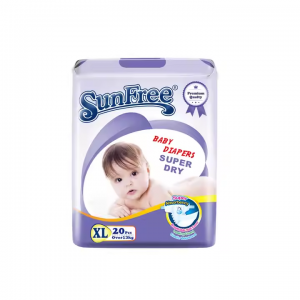 A grade disposable cloth like film baby cotton diaper biodegradable baby diaper