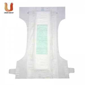 A grade disposable cloth like film baby cotton diaper biodegradable baby diaper