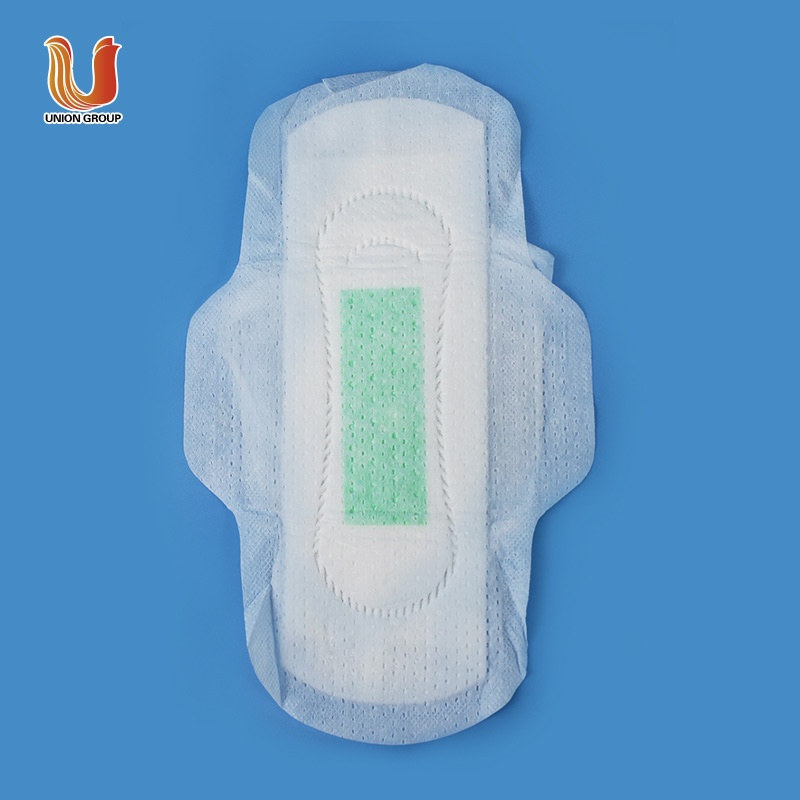 2021 wholesale price Sanitary Napkin Pouch -
 Best selling economic price female waterproof breathable anion cotton sanitary pad  – Union Paper