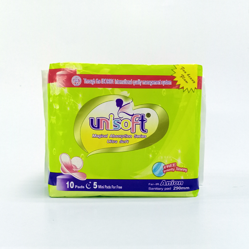 High quality safe and comfortable, protect women’s health sanitary napkin from China