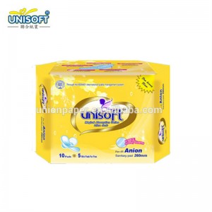 Chinese Professional Lady Pantyliner -
 Organic waterproof high Absorbent pure Cotton soft ladies sanitary pads size – Union Paper