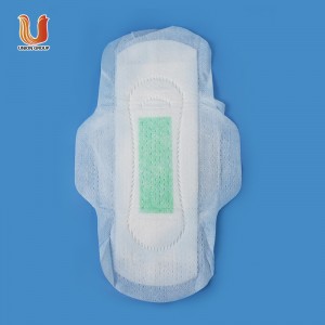 Organic waterproof high Absorbent pure Cotton soft ladies sanitary pads size