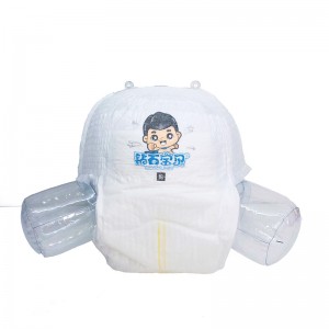 A grade disposable cloth like film baby cotton diaper biodegradable baby diaper