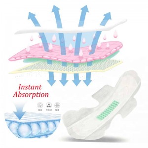 Wholesale Factory Price Menstrual Breathable Panties Panty Super Absorption Napkin Sanitary