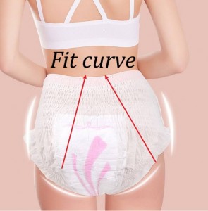 Lady Sanitary Napkin Pants Women’s Period Pants Disposable Menstrual Pants Processing Disposable Panties