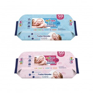 Top Selling high quality Baby Cleaning Wet Wipe free sample