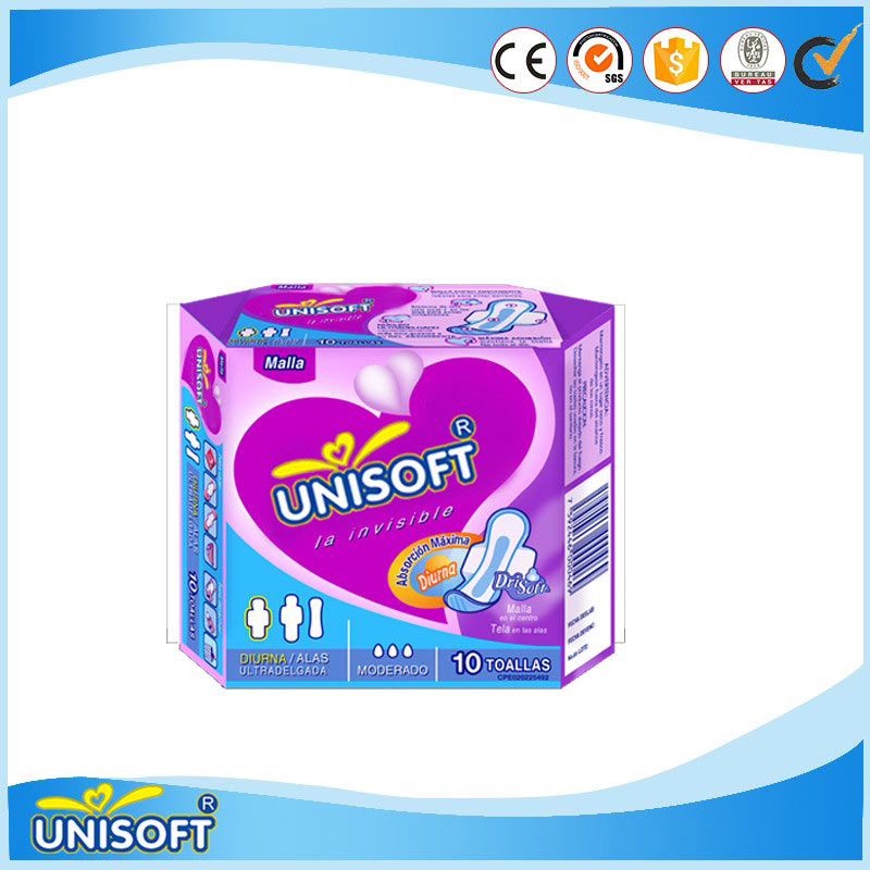 Personlized Products Manufacture Diaper -
 breathe freely factory price unisoft female cotton disposable sanitary pad  – Union Paper