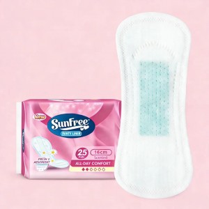 Organic waterproof high Absorbent pure Cotton soft ladies sanitary pads size