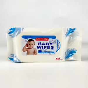 Baby wet tissue high quality softness  factory price from China