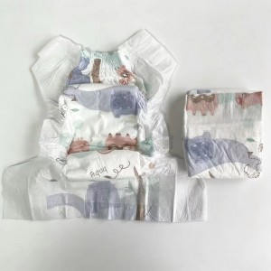 Soft Skin Care Premium Baby Diaper with Blue ADL