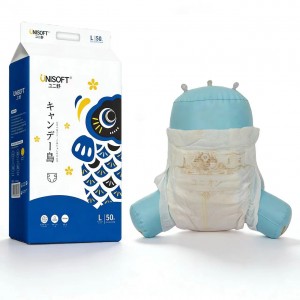 High Quality Supersoft breathable disposable baby diapers