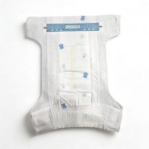 A grade disposable cloth like film baby cotton diaper biodegradable baby diaper