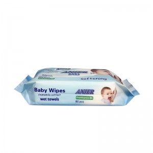 Anier Disposable Biodegradable Soft Dry Baby Wipes Best Price and Top Quality Eco friendly organic baby wipes