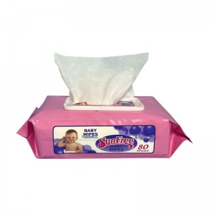 Sunfree Disposable Biodegradable Soft Dry Baby Wipes Best Price and Top Quality Eco friendly organic baby wipes