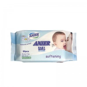 Anier Disposable Biodegradable Soft Dry Baby Wipes Best Price and Top Quality Eco friendly organic baby wipes