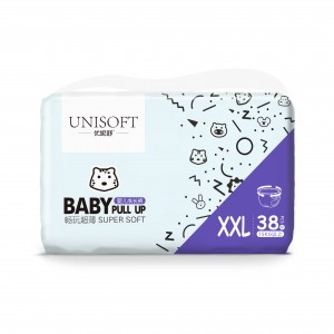 Manufacturer for High Quality Diaper -
 FDA CE ISO Baby pants diaper – Union Paper