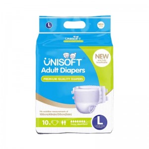 Manufacturer Direct Sale Disposable Super Absorbent Ultra Thick Adult Diaper